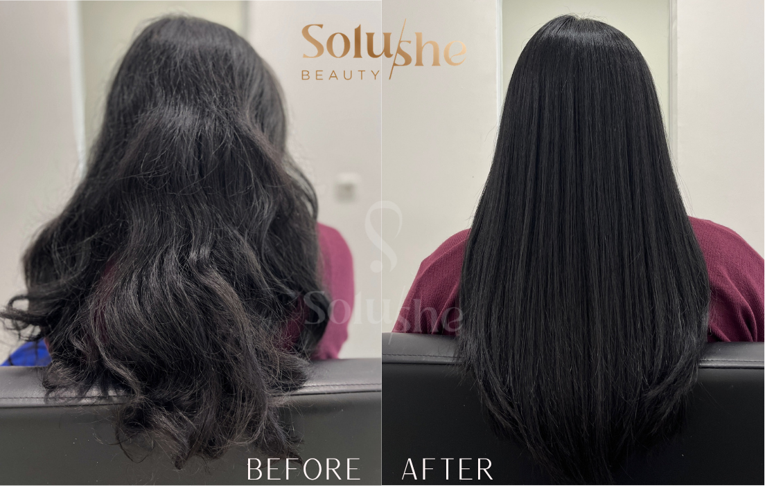 Hasil nyata before after Smoothing Solushe